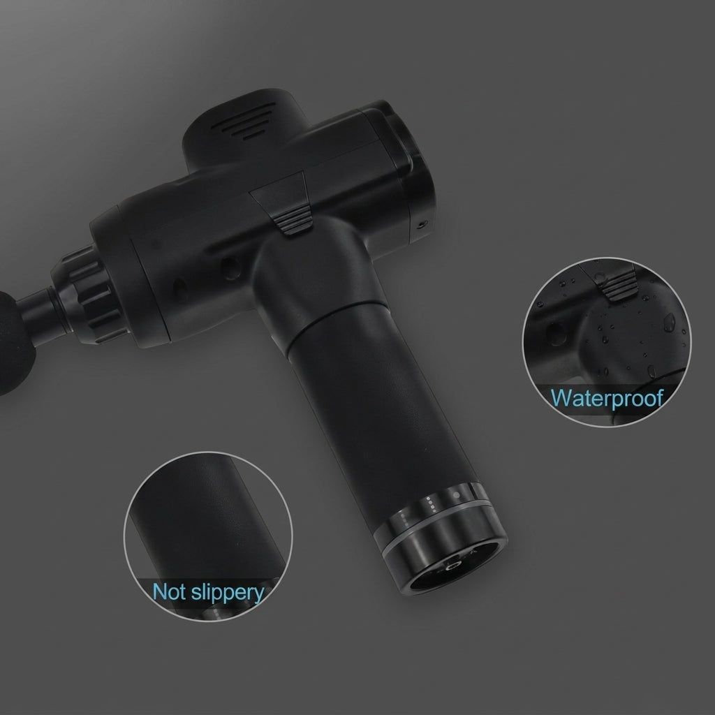 Pulsiora Premium – Pistolet de Massage Musculaire Professionnel, Technologie Percussion, ABS